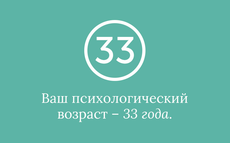 Узнать психологический возраст тест. Ваш психологический Возраст. Тест на Ментальный Возраст.